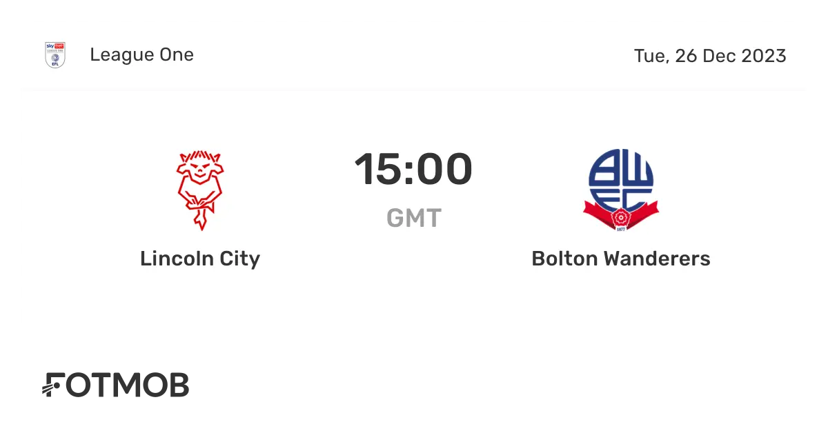 Lincoln City vs Bolton: A Crucial Clash in League One