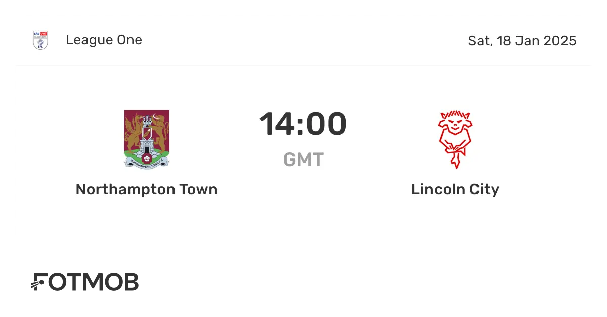 Lincoln City Faces Northampton Town: A Critical Clash