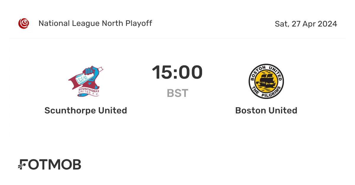 Scunthorpe vs Boston United: A Key Matchup in the League