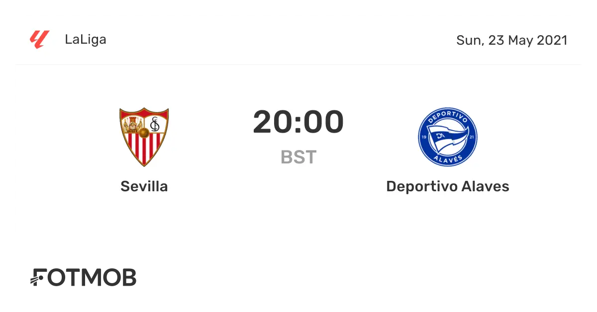 Sevilla Takes on Alavés: A Clash in La Liga