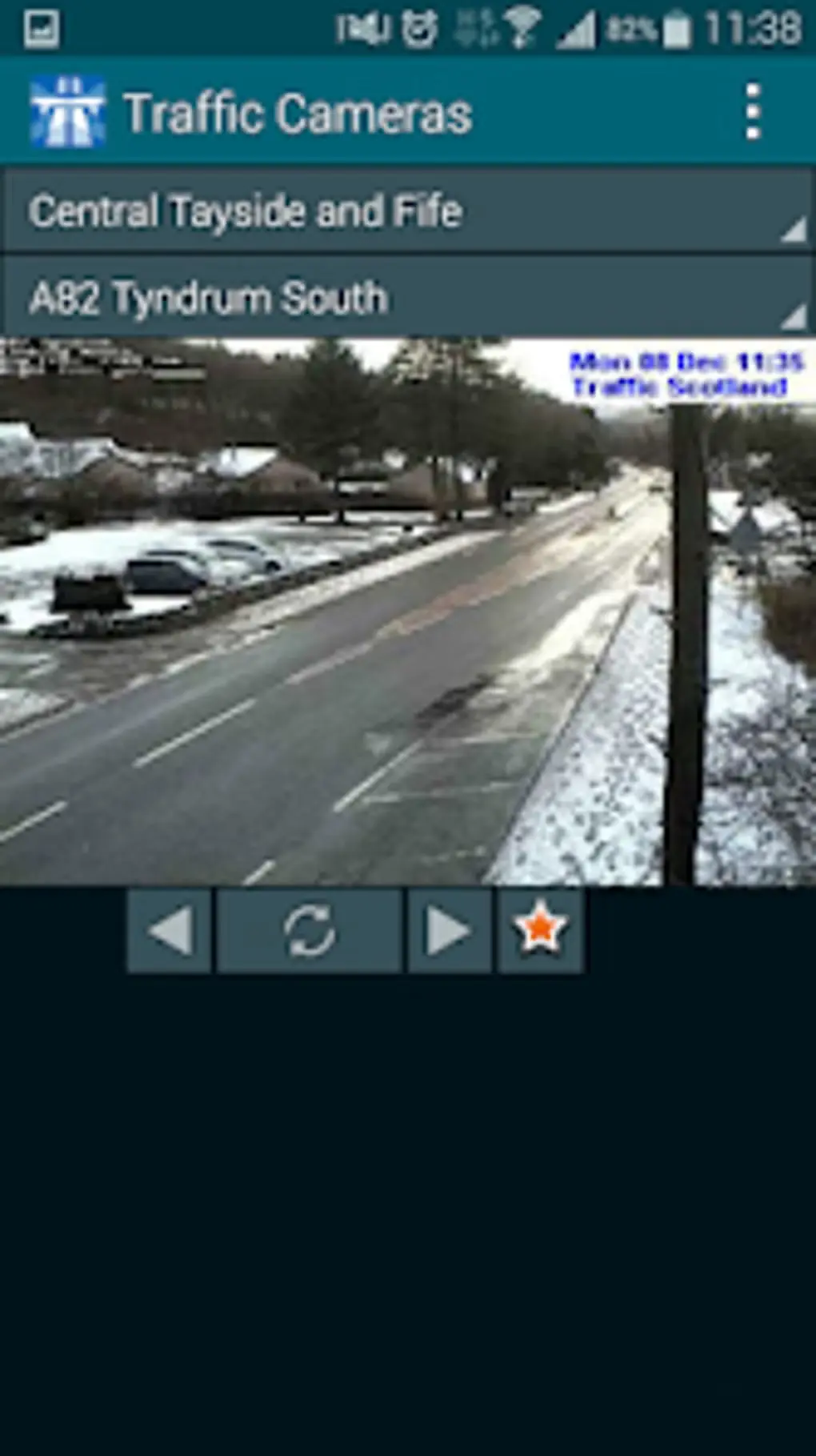 Latest Updates from Traffic Scotland