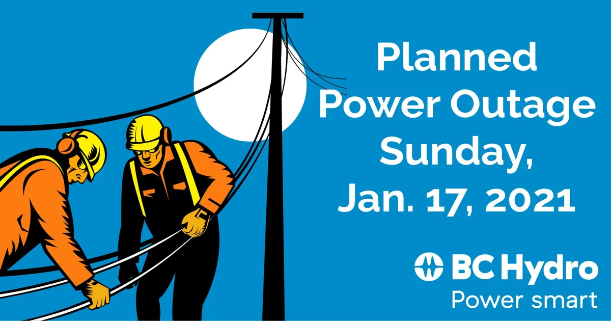 BC Hydro Outage Affects Thousands Across Multiple Regions