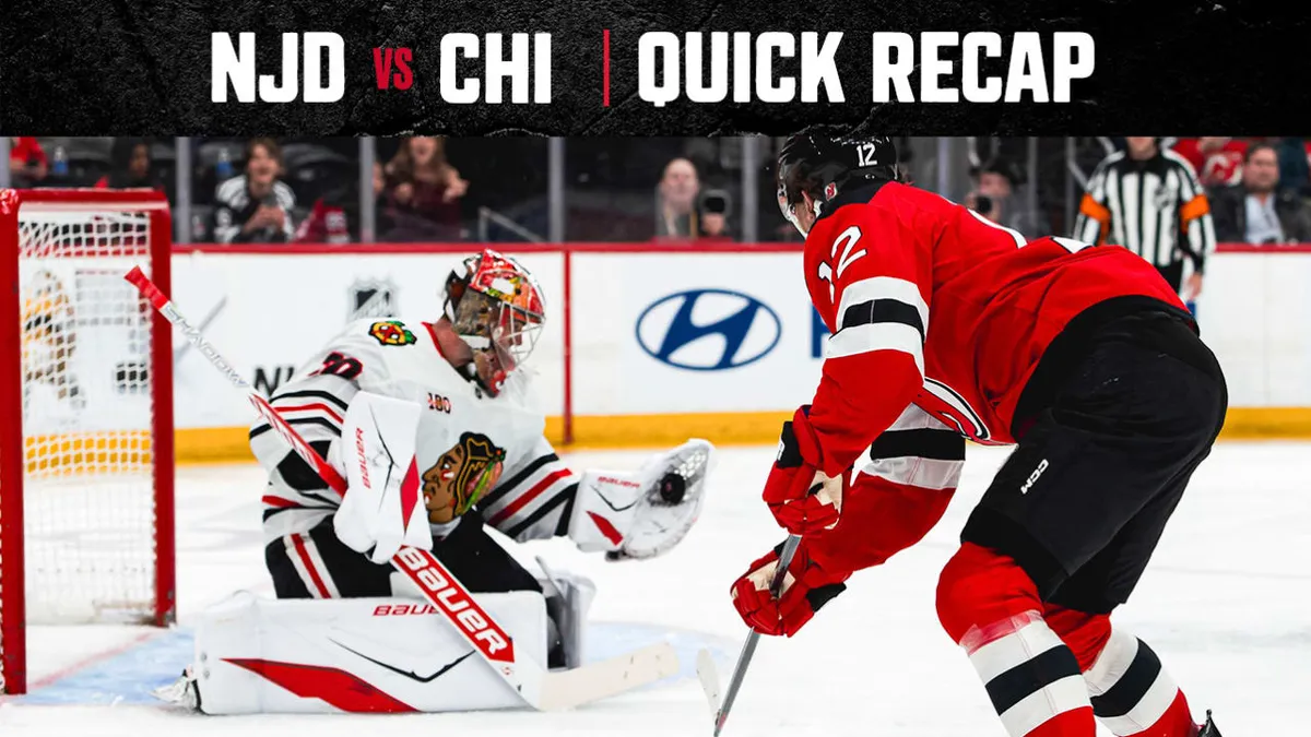 Blackhawks vs devils: How Did the  Game Unfold?