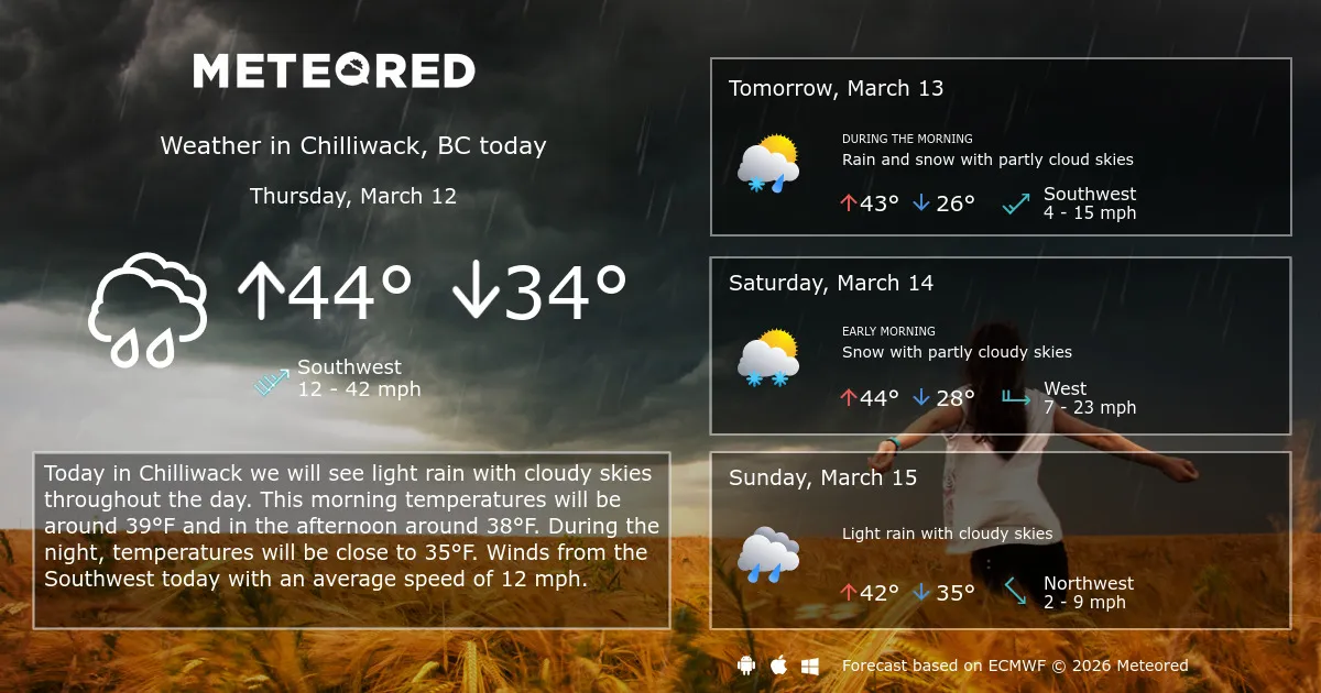 Chilliwack Weather: Windstorm Causes Significant Damage