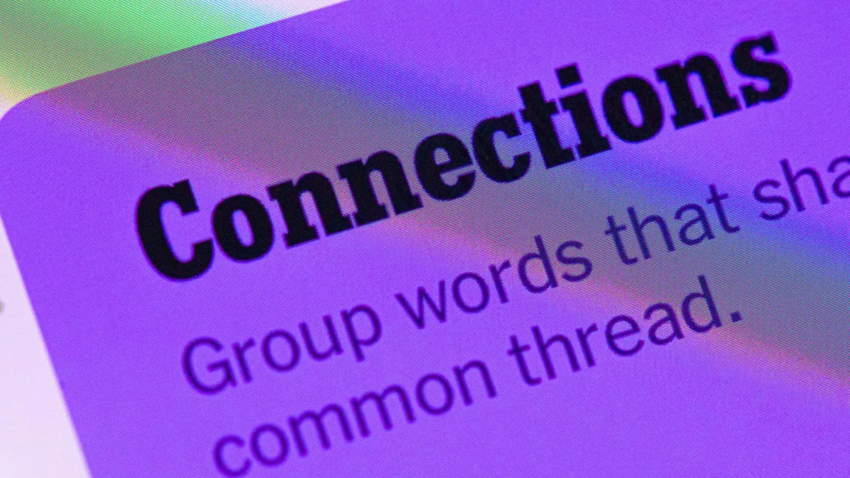 Connections hints today: NYT Connections puzzle #1009
