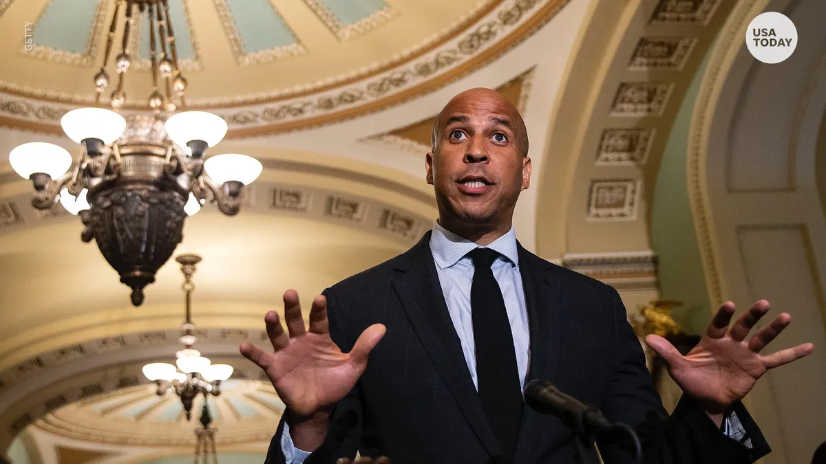 Cory Booker Criticizes Military Engagements Under Trump