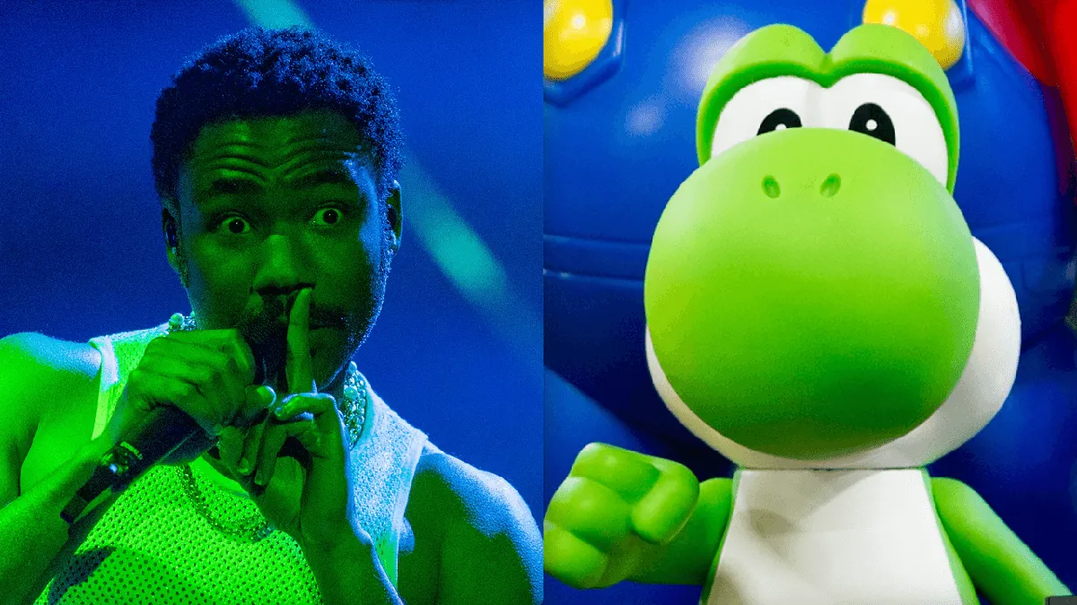 Donald glover to voice Yoshi in The Super Mario Galaxy Movie