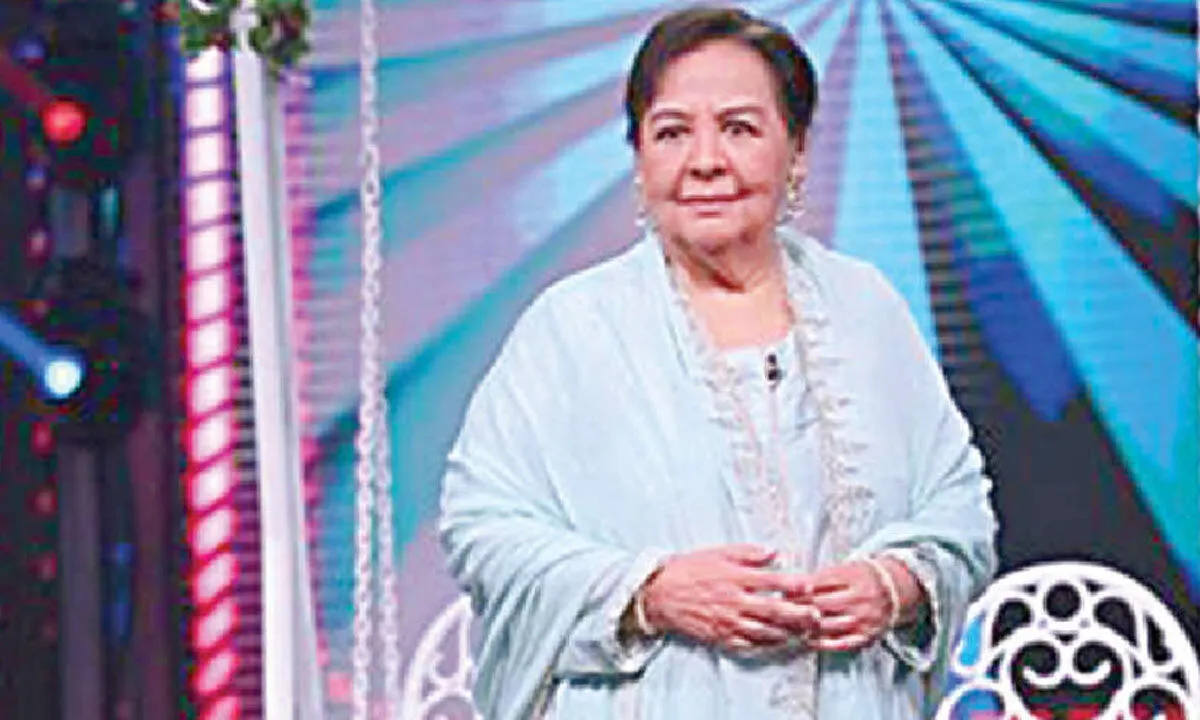 Farida jalal: What Emotional Moment Did  Experience on Indian Idol?