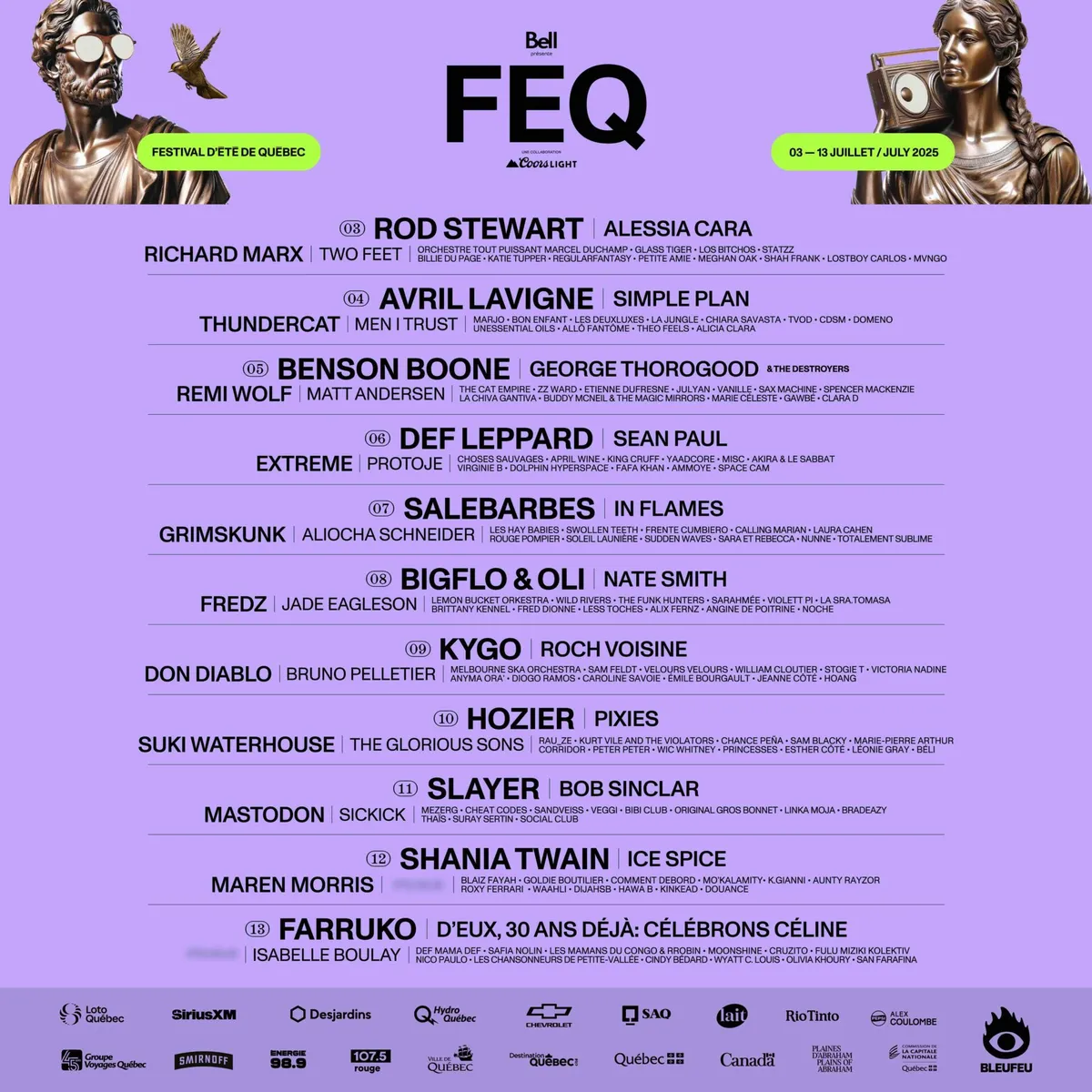 Feq 2026 lineup