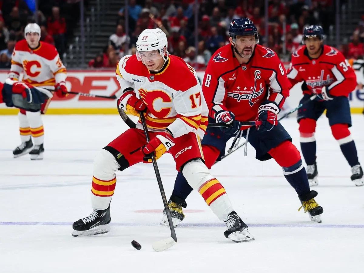 Flames vs capitals