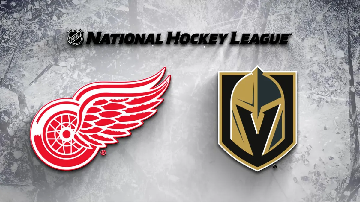 Golden Knights vs Red Wings: Golden Knights Edge Out Red Wings in Overtime