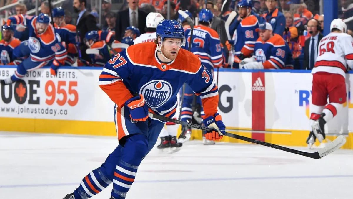 Hurricanes vs oilers