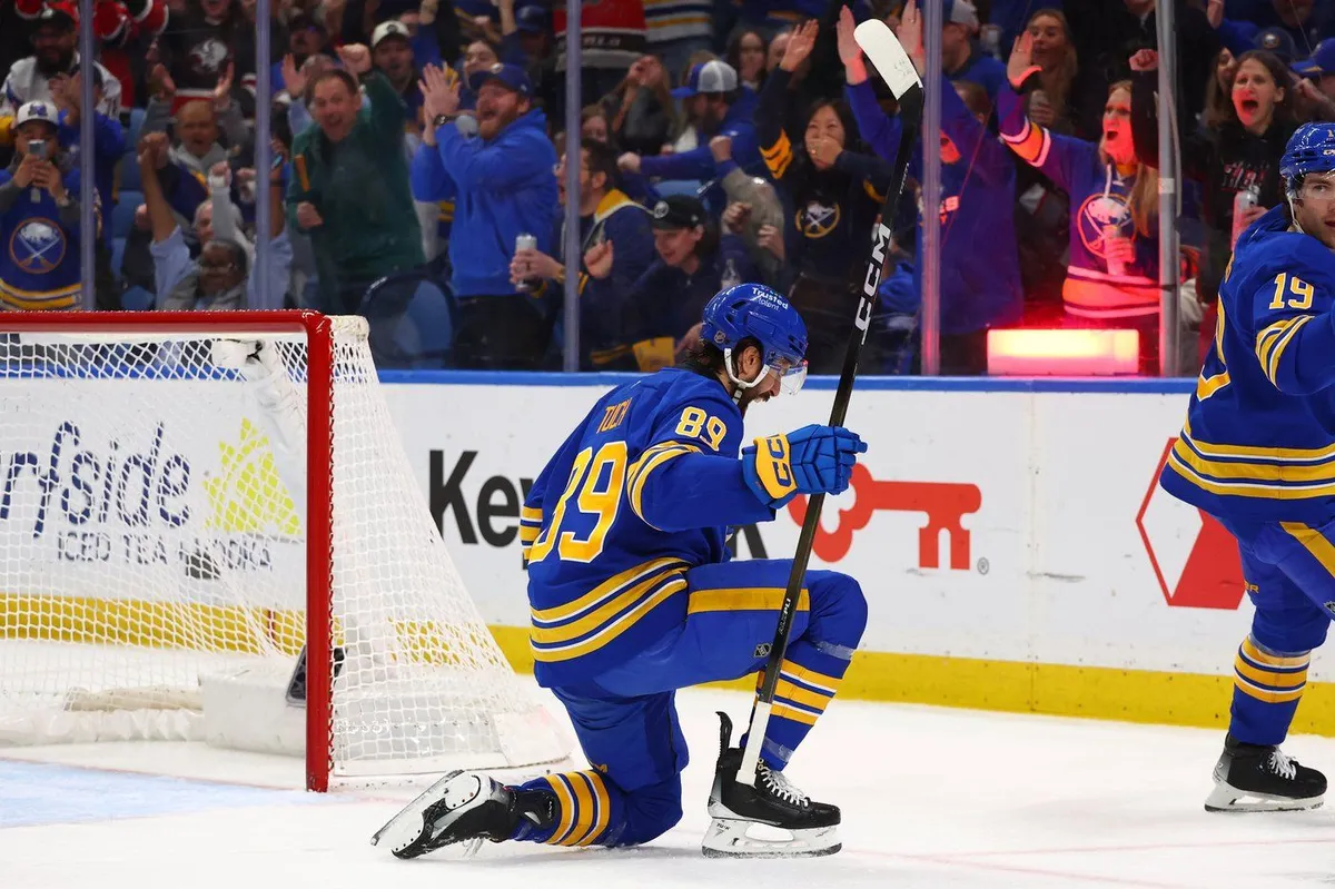 Jack Quinn Shines with Hat Trick as Buffalo Sabres Extend Winning Streak