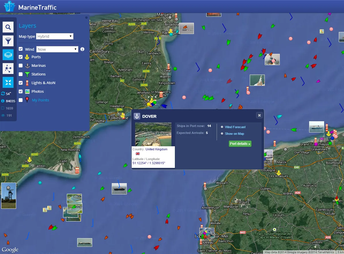 Marine traffic: Impact of  Disruptions in the Strait of Hormuz