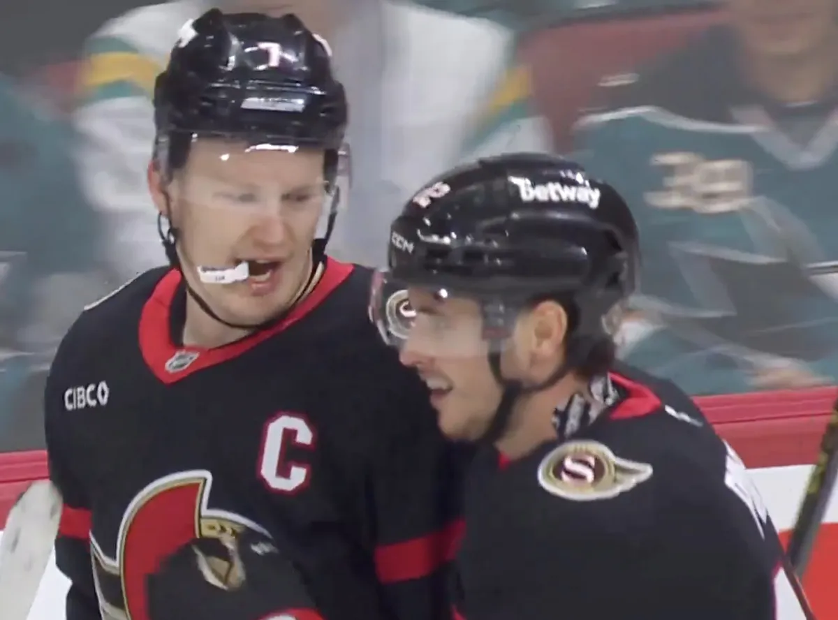 Michael Misa Shines in Senators’ Victory Over Sharks