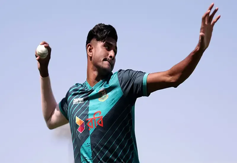 Nahid Rana Shines with Five-Wicket Haul in ODI Victory Against Pakistan