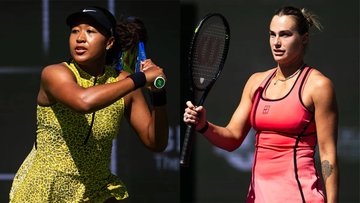 Naomi Osaka Falls to Aryna Sabalenka at BNP Paribas Open