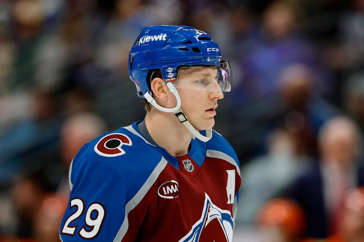 Nathan mackinnon ejected from game against the oilers