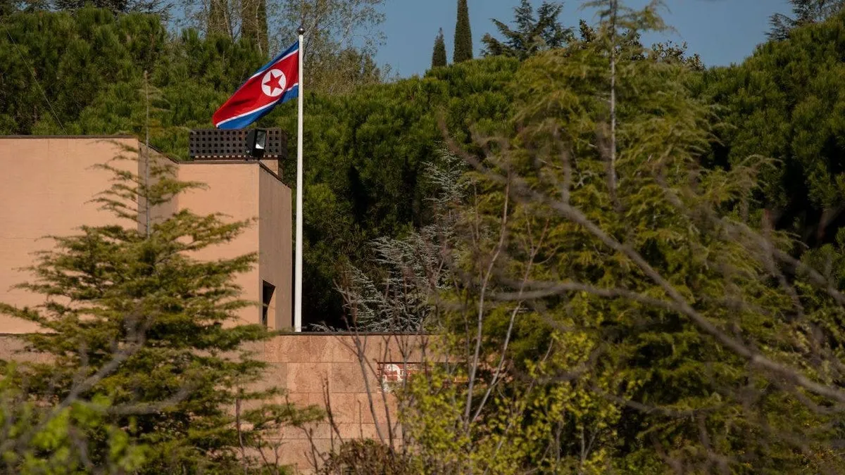 North korea embassy iran