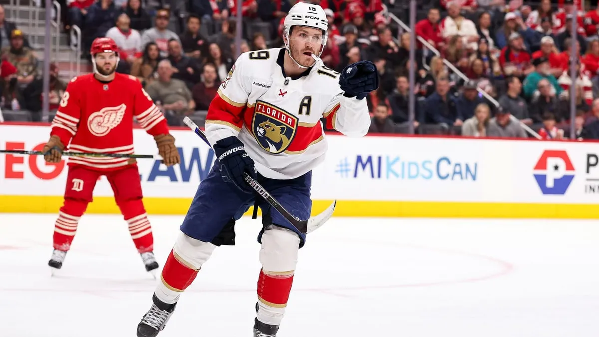 Panthers vs red wings: NHL Game Recap: