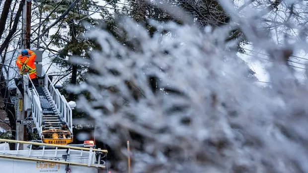 Quebec Power Outages Freezing Rain