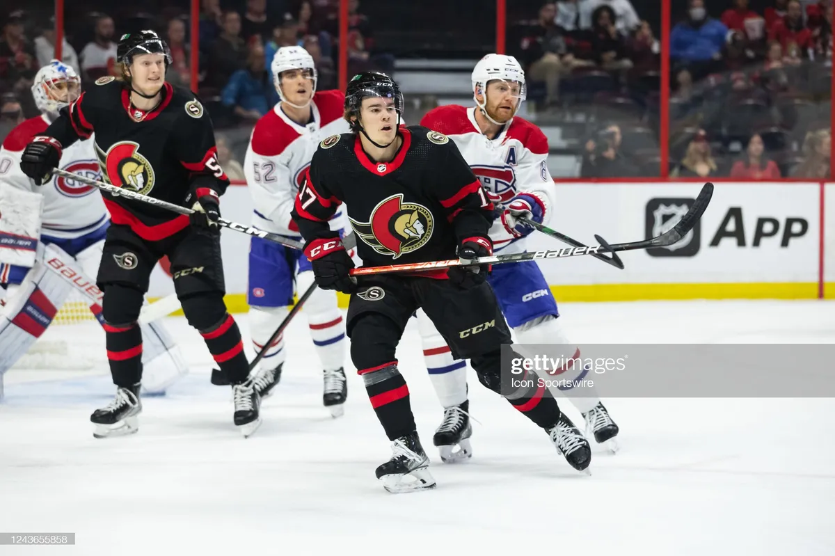 Ridly Greig Scores First Goal in Senators’ Victory