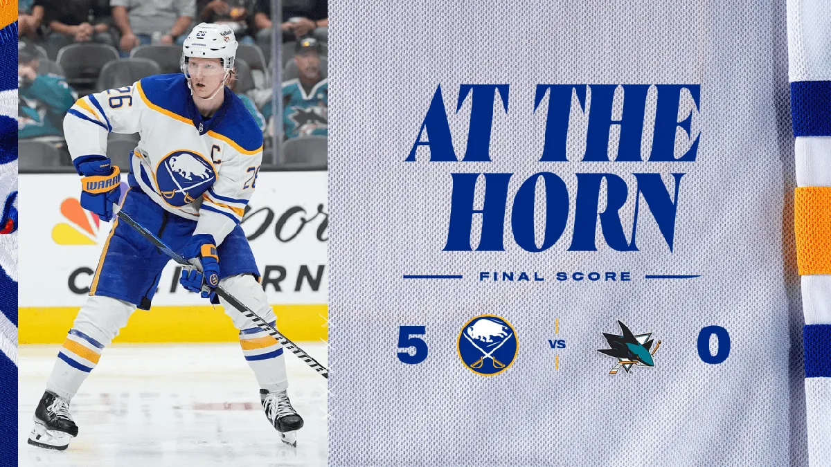 Sabres vs sharks: What Happened in the  Match on March 19, 2026?