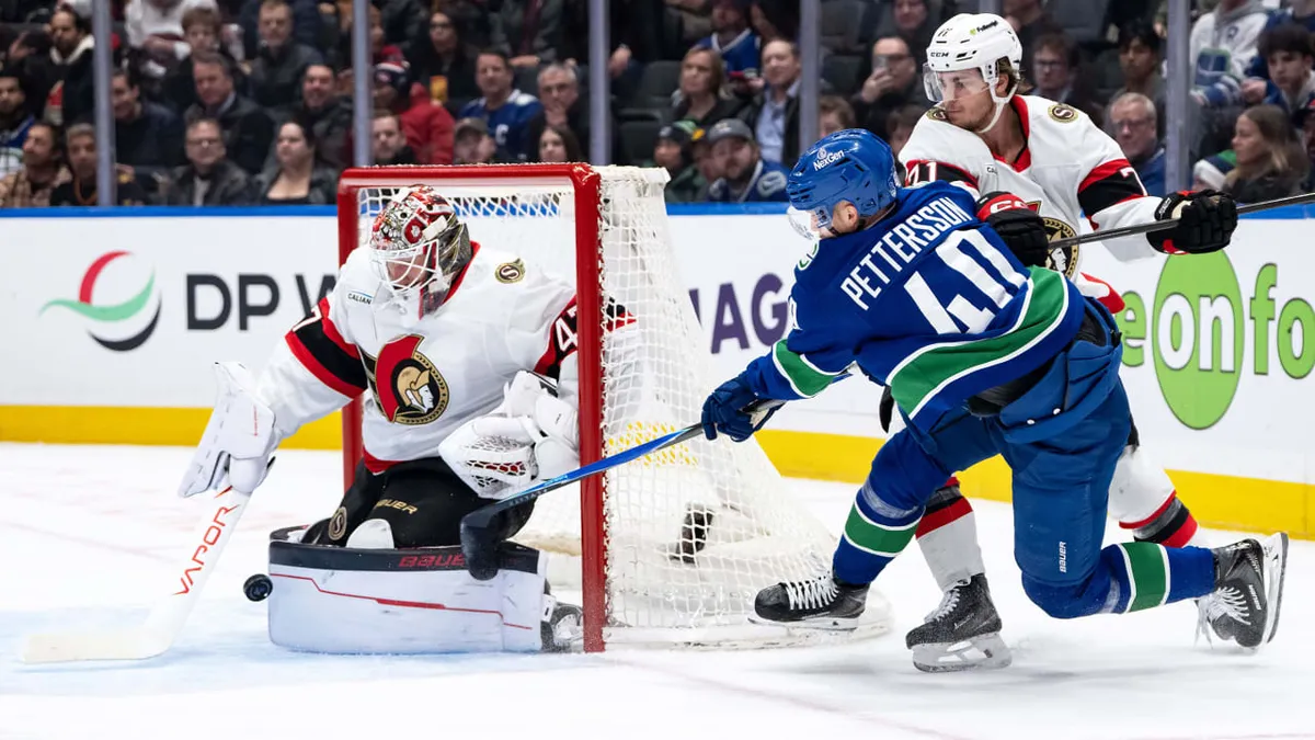 Sénateurs – canucks