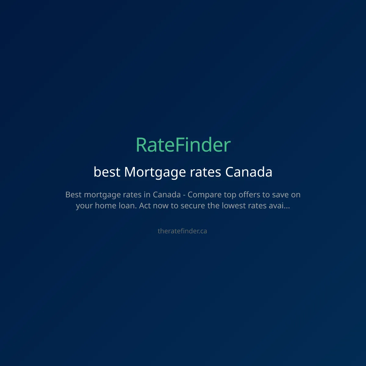 Mortgage rates canada: What Are the Current Mortgage Rates in Canada?