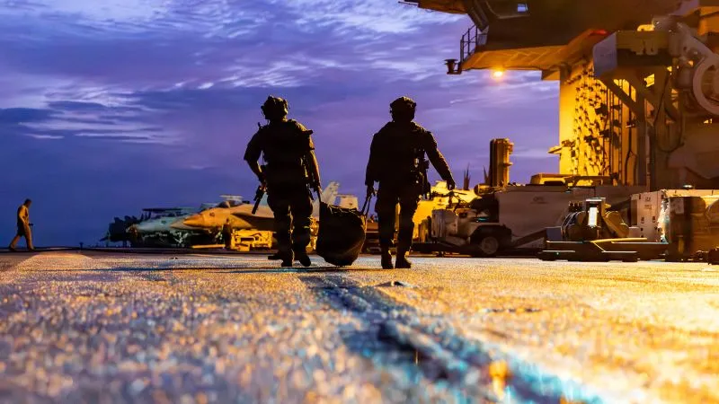 Uss gerald r. ford: What Happened on the  in April 2026?