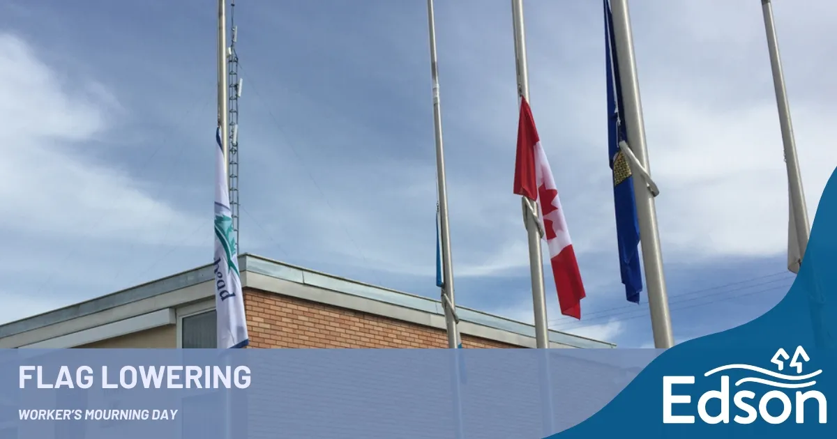 Why are flags at half mast today?