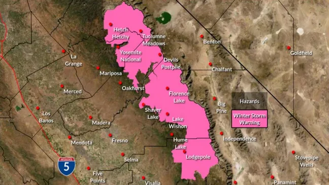 Winter storm warning sierra nevada: What Does the Winter Storm Warning in Sierra Nevada Mean for Travelers?