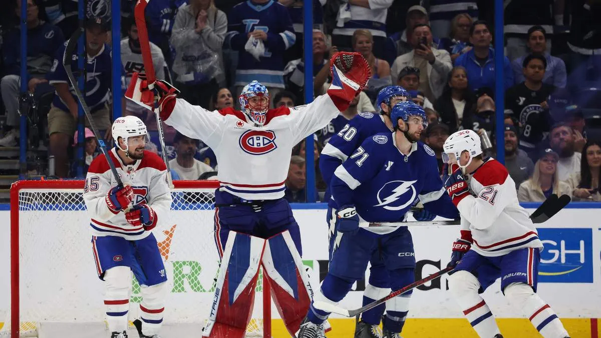 Jakub Dobes: Rookie Goalie Leads Canadiens to Historic Playoff Victory